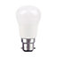 Ampoule LED sphérique B22 5,5W=40W blanc chaud