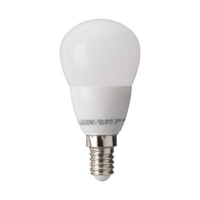Ampoule LED sphérique E14 3,2W=25W blanc chaud