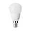 Ampoule LED sphérique E14 6W=40W blanc chaud
