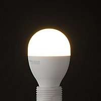 Ampoule LED sphérique E14 8,5W=60W blanc chaud