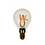 Ampoule LED spirale E14 180lm 18W IP20 Ø4,8 cm blanc chaud Xanlite