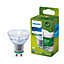 Ampoule LED spot GU10 375lm=50W blanc neutre Philips ⌀5 cm transparent