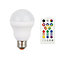 Ampoule LED Standard 3en1 Veezio 7.5W=40W RGB+Blanc chaud