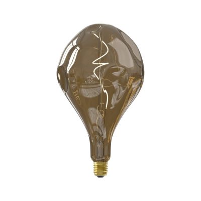 Ampoule LED XXL à filament spirale E27 150lm blanc chaud ambre fumée Calex