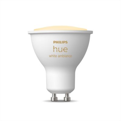 Ampoule Philips Hue variable E27 GU10 250 lm/350lm IP20 blanc chaud ou froid