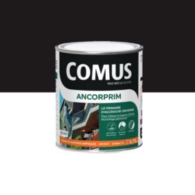 ANCORPRIM noir 0,75L Primaire d'accrochage universel pour métaux ferreux et supports difficiles - COMUS