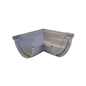 Angle 90° de gouttière 25 colori gris Fitt