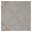 Angle de frise sol et mur beige 11 x 11 cm Asiago