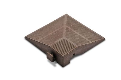 Angle de terrasse composite marron LATERA Original 20x20x4,5 cm