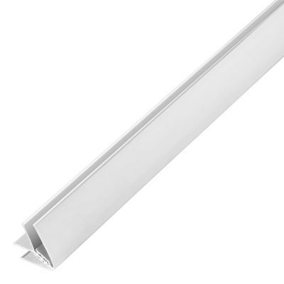 Angle interne/externe L.2,60m en PVC blanc Grosfillex
