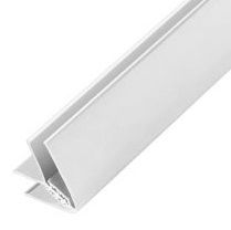 Angle interne/externe L.2,60m en PVC blanc Grosfillex