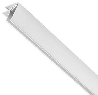Angle interne/externe L.2,60m en PVC blanc Grosfillex