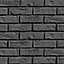 Angle plaquette de parement béton effet pierre gris Luberon L.21 x l.6,5 cm Stegu