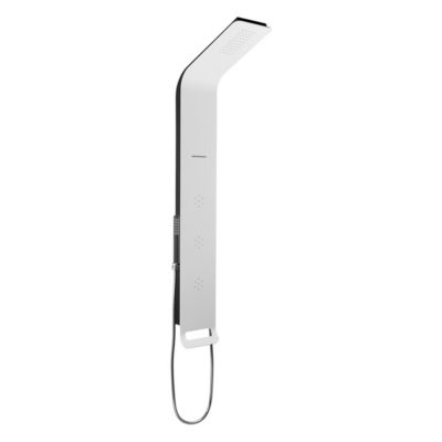 Anima Colonne de douche murale en aluminium avec mitigeur 4 fonctions ...