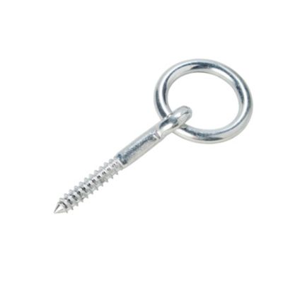 Anneau d'écurie à vis ø12 x l. 55 mm