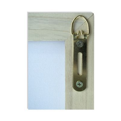 Anneau de suspension réglable avec vis à bois vendu par 2