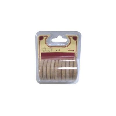 Anneau - Lot de 10 - brut - D: 42 mm - pour tringle D: 20 mm