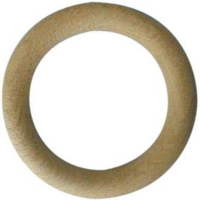 Anneau - Lot de 10 - brut - D: 70 mm - pour tringle D: 35 mm