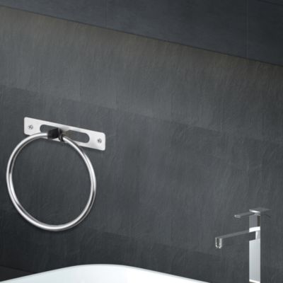 MAYJOYDIY Anneau Porte-serviettes En Métal Moulé En Forme De Loon