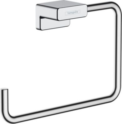 Anneau porte serviettes chrome Addstoris Hansgrohe