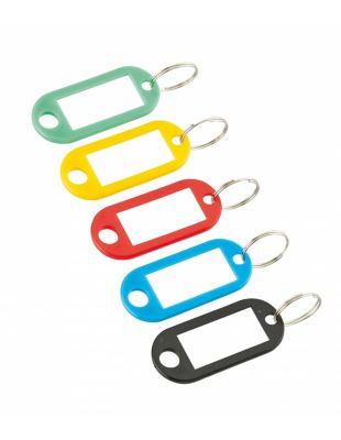 Anneau porte-étiquette, PVC, couleurs assorties - THIRARD