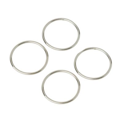 Anneau soudé Ø.30 mm Diall vendu par 4 pièces