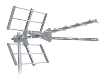 ANTENN UHF TNT 13HD 21-48 UHF 5G Système Clic-clac intégré CAHORS