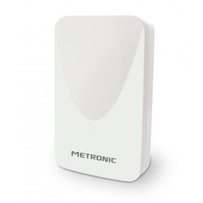 Antenne d'extérieur plate HD amplifiée 43 dB compatible 4K - blanche