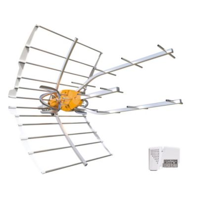 Antenne d'extérieur Televes Ellipse 148921 pour chaînes TNT gain 40 dB alimentation sous 24V