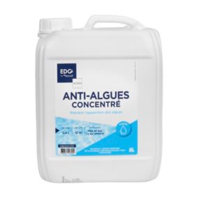 Anti Algues Piscine - Préventif Anti Eau Trouble - Algicide - Liquide - Bidon 5 Litres - Gamme Traitement Piscine Access