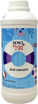 Anti Calcaire 1L pour Spa et Piscine, Action préventive sur la Formation du calcaire
