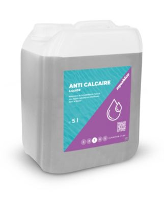 Anti-calcaire liquide pour piscine 5L Aquablue
