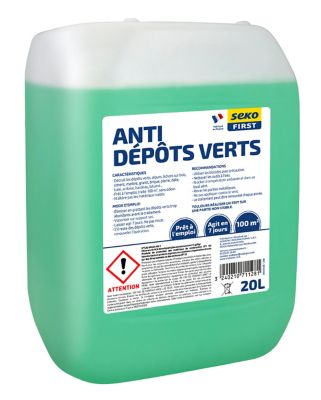 Anti-dépôts verts universel SekoFirst 20L