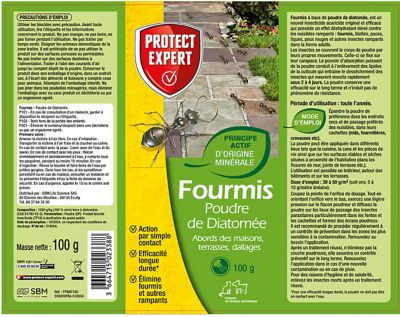 Anti fourmis Terre de diatomée Protect Expert