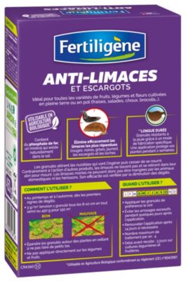 Anti limaces en granulés Fertiligène 450g