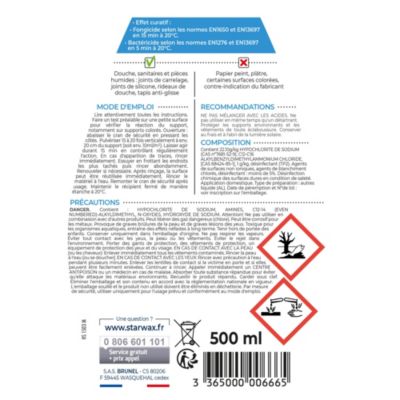Anti-moisissures Idéal joints Starwax 500 ml