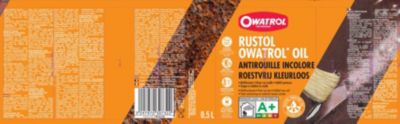 Anti-rouille extérieur Rustol Owatrol incolore 500ml