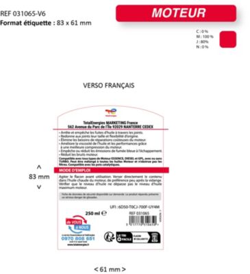 Antifuite Total Energies moteur 250ML