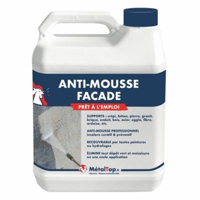 Antimousse Facade - Metaltop - Incolore - Pot 5L