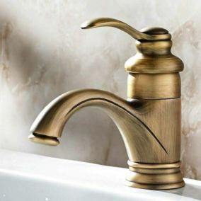Antique Retro Robinet De Bain Bassin Européen Chaud Et Froid Lavabo De La Salle De Bains Mitigeur