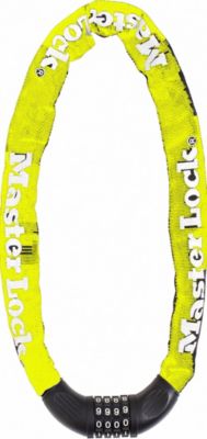 Antivol chaîne pour vélo - MASTER LOCK - Chaîne Antivol Vélo - 90 cm x 8 mm - Haute Sécurité
