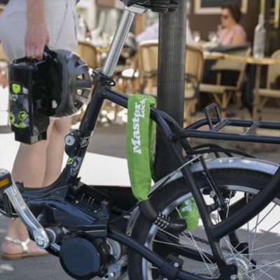 Antivol chaîne pour vélo - MASTER LOCK - Chaîne Antivol Vélo - 90 cm x 8 mm - Haute Sécurité