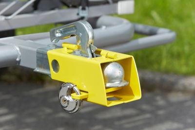 Antivol pour tête d'attelage avec cadenas Mottez