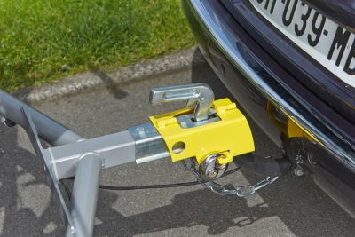 Antivol pour tête d'attelage avec cadenas Mottez