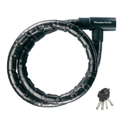 Antivol pour vélo Master Lock Noir 2000mm