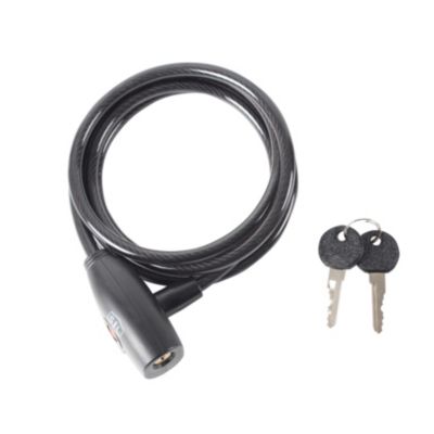 Antivol pour vélo noir 8 x 1800 mm Smith & Locke
