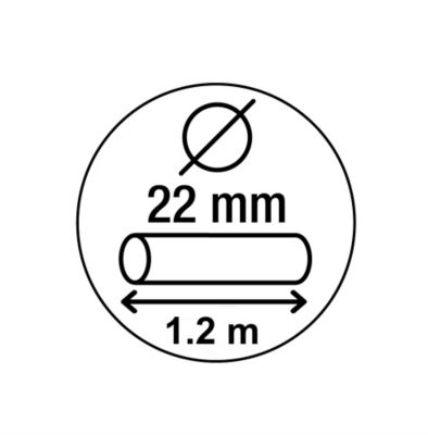 Antivol pour vélo Smith & Locke Noir 1200 x 180mm