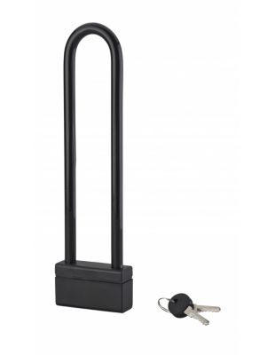 Antivol U anse acier cémenté gaînée, diamètre 10mm, largeur 70mm, hauteur 300mm - THIRARD