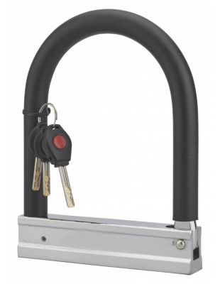Antivol U à clé UP, câble acier, vélo, 3 clés - THIRARD