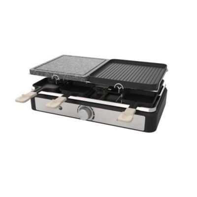Appareil a Raclette  FAGOR - FGRG8 - Pierre de cuisson - Jusqu'a 8 personnes - Thermostat réglable - 1400W